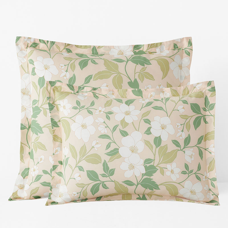 Clemencia Floral Cotton Percale Sham