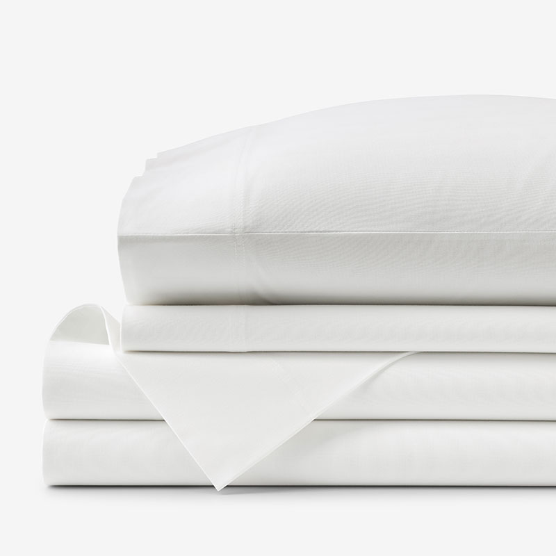THE COMPANY STORE CLASSIC OXFORD SOLID BED SHEET SET 