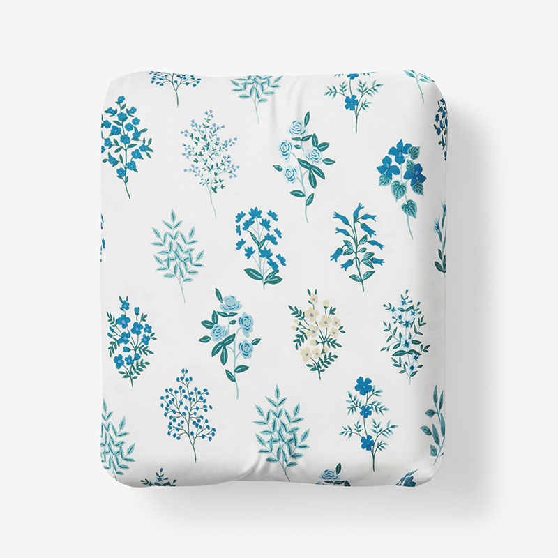THE COMPANY STORE HAWTHORNE CLASSIC COOL PERCALE FITTED BED SHEET