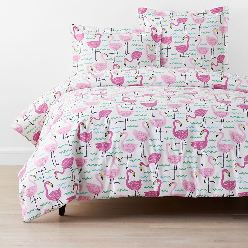 The Company Store Summer Prints Classic Cool Cotton Percale Duvet Cover