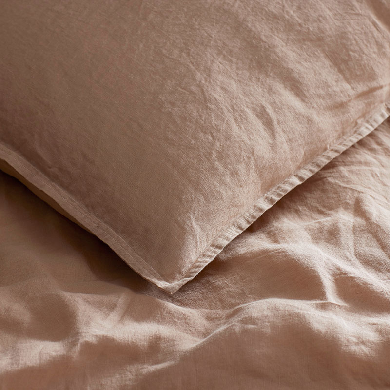 Premium Breathable Washed Linen Solid Pillowcase Set-TheCompanyStore|62783