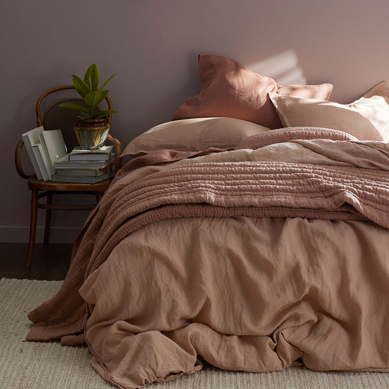 Premium Breathable Washed Linen Solid Pillowcase Set-TheCompanyStore|62783