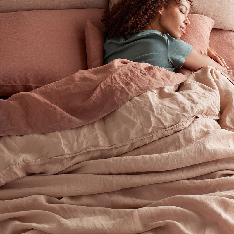 Premium Breathable Washed Linen Solid Pillowcase Set-TheCompanyStore|62783