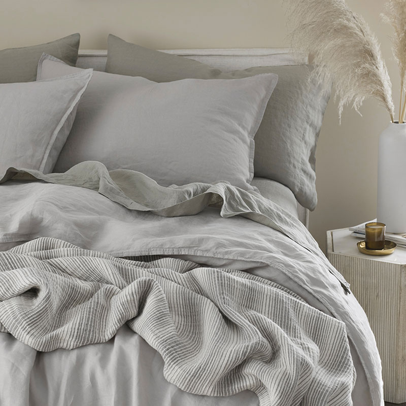 Premium Breathable Washed Linen Solid Pillowcase Set-TheCompanyStore|62784
