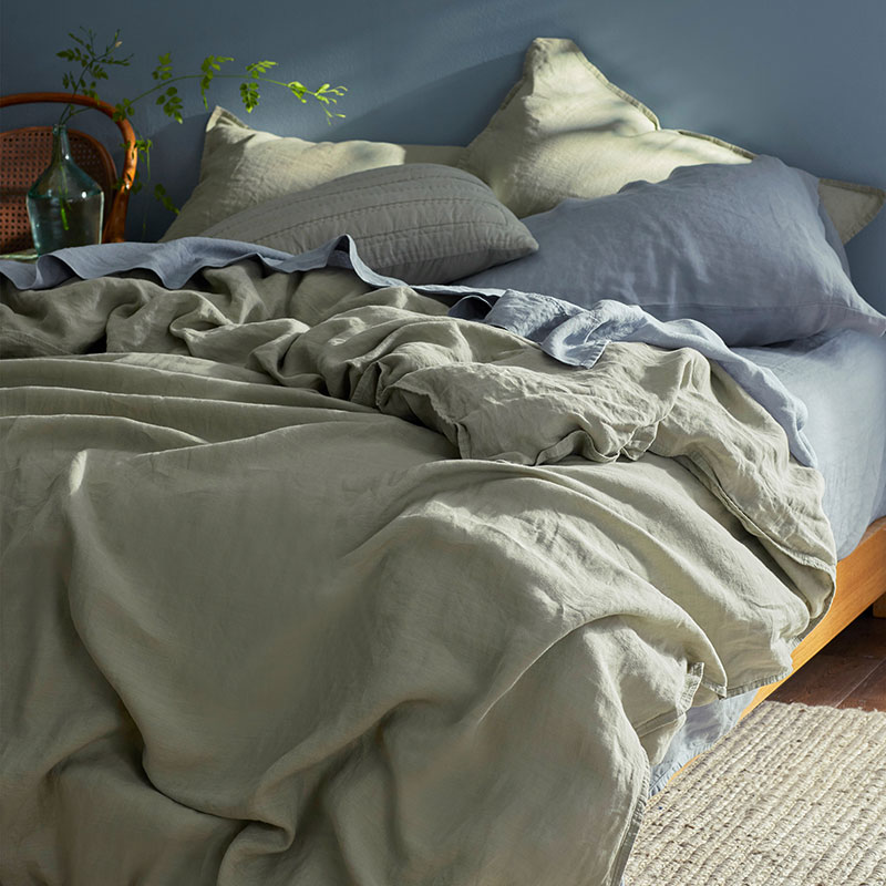 Premium Breathable Washed Linen Solid Pillowcase Set-TheCompanyStore|62785