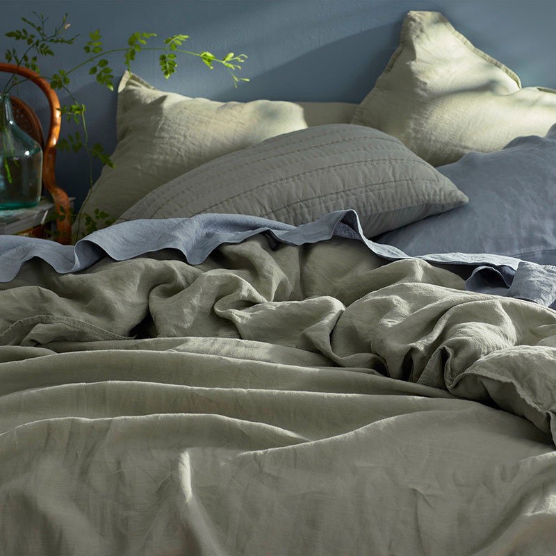 Premium Breathable Washed Linen Solid Pillowcase Set-TheCompanyStore|62785