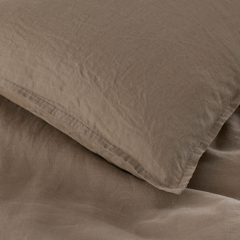 Premium Breathable Washed Linen Solid Pillowcase Set-TheCompanyStore|62542