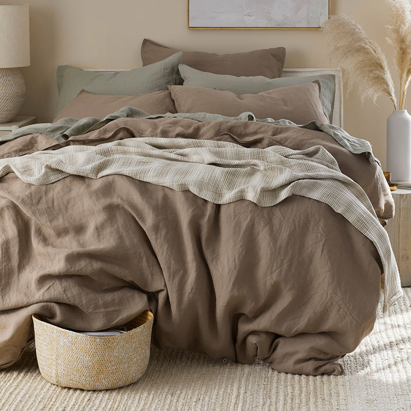 Premium Breathable Washed Linen Solid Pillowcase Set-TheCompanyStore|62542