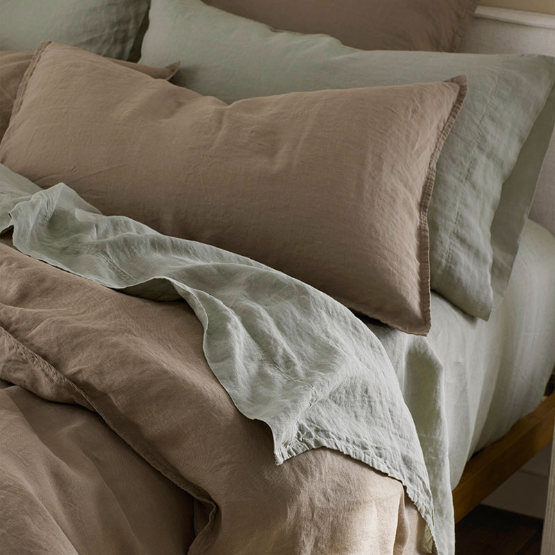 Premium Breathable Washed Linen Solid Pillowcase Set-TheCompanyStore|62542
