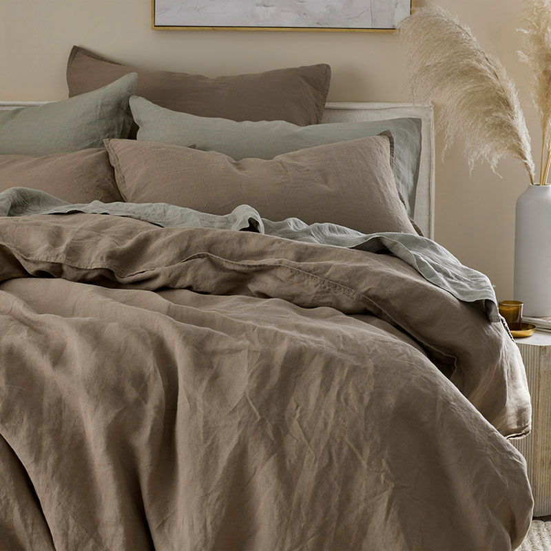 Premium Breathable Washed Linen Solid Pillowcase Set-TheCompanyStore|62542