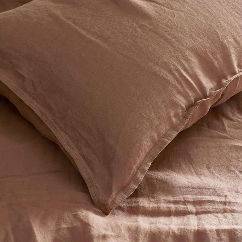 Premium Breathable Washed Linen Solid Pillowcase Set-TheCompanyStore|63175