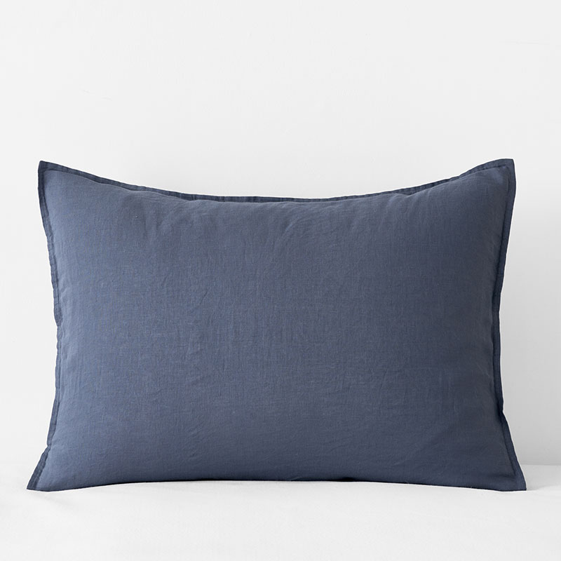 Premium Breathable Washed Linen Solid Sham