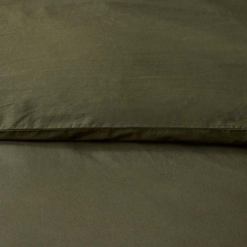 Solid Garment Washed Cotton Percale Bed Sheet Set-TheCompanyStore|61826