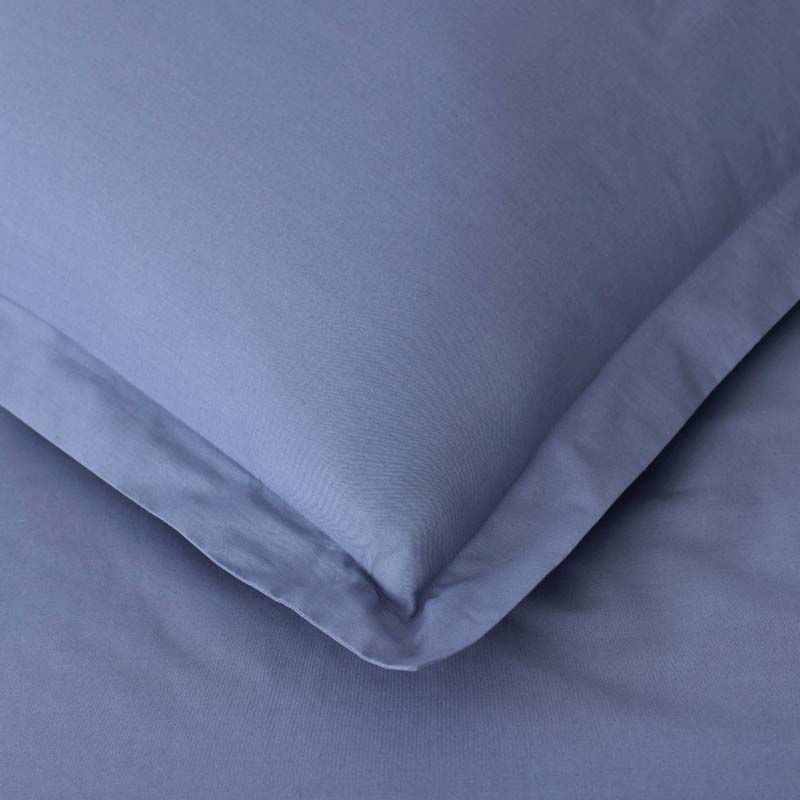 Solid Garment Washed Cotton Percale Bed Sheet Set-TheCompanyStore|62828