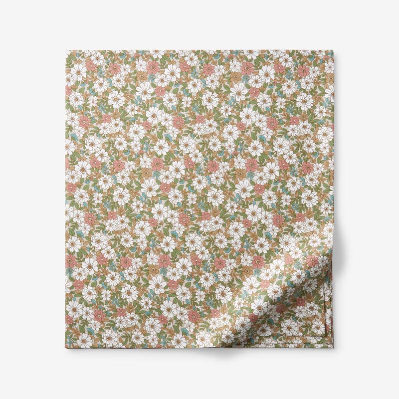The Company Store Julienne Classic Cool Cotton Percale Flat Bed Sheet