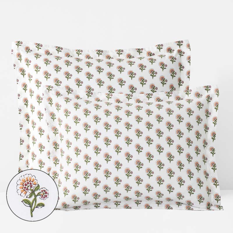 The Company Store Suhana Garment Washed Cotton Percale Sham