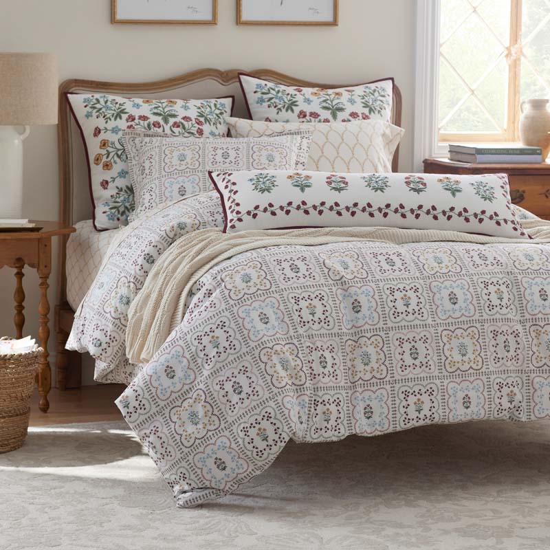The Company Store Lottie Classic Cool Cotton Percale Duvet Cover
