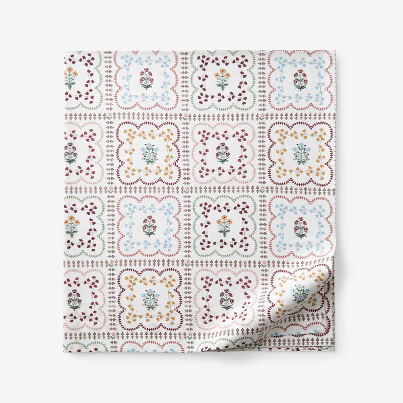 The Company Store Lottie Classic Cool Cotton Percale Flat Bed Sheet