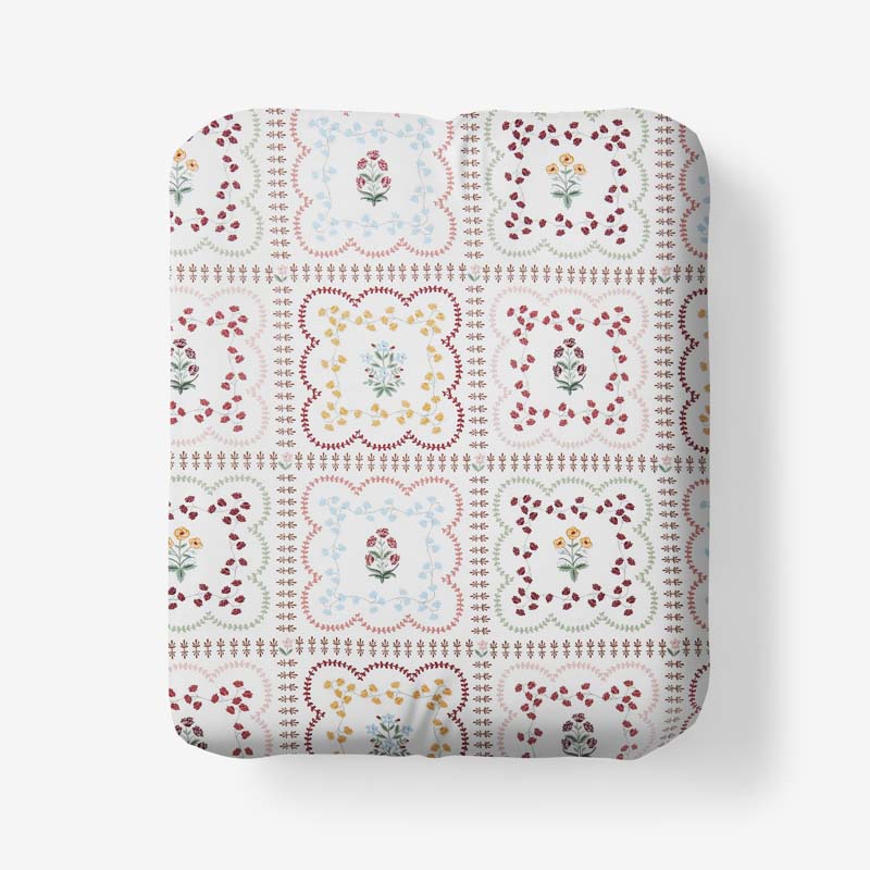The Company Store Lottie Classic Cool Cotton Percale Fitted Bed Sheet