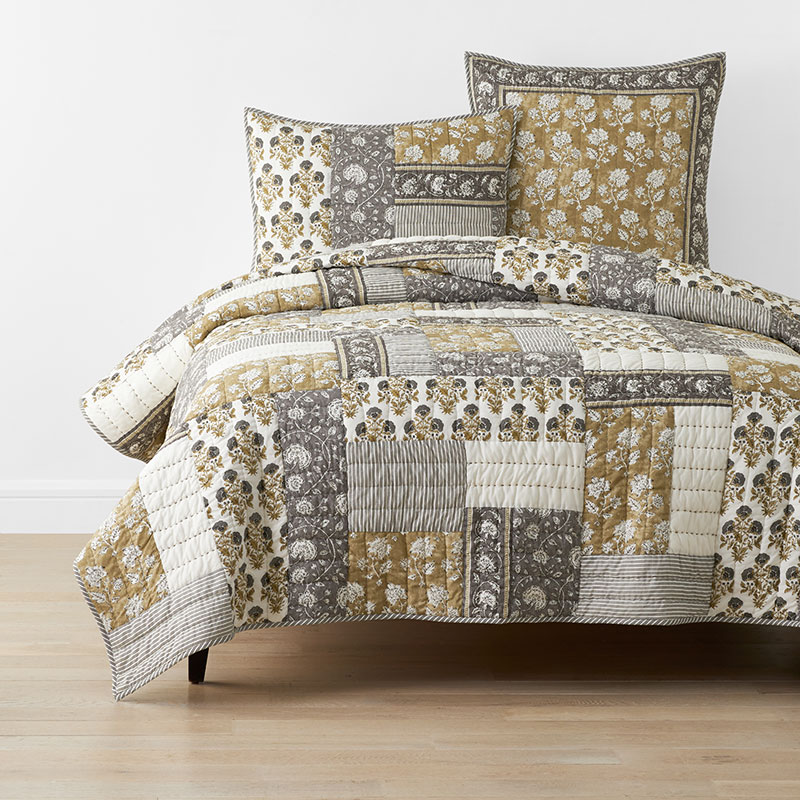 THE COMPANY STORE LEILANI PATCHWORK QUILT