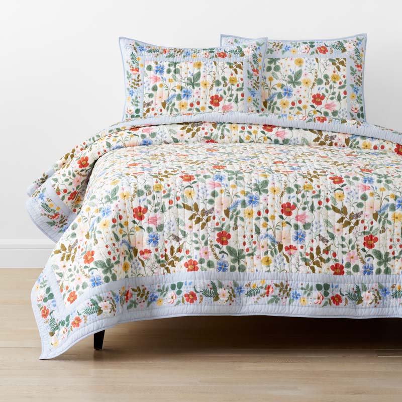 The Company Store Strawberry Fields Quilt, Size Full/queen, Cotton |