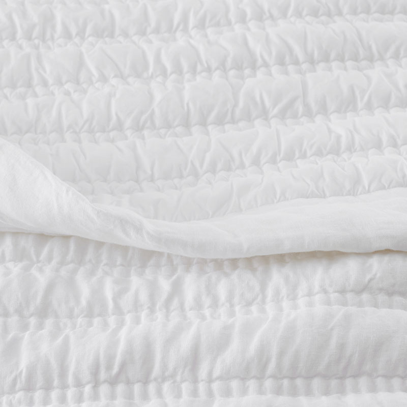 Premium Breathable Washed Linen Solid Quilted Sham-TheCompanyStore|59983