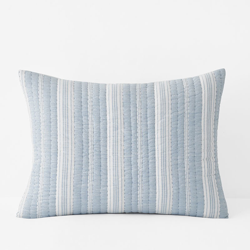 Stripe Quilted Sham-TheCompanyStore|63729
