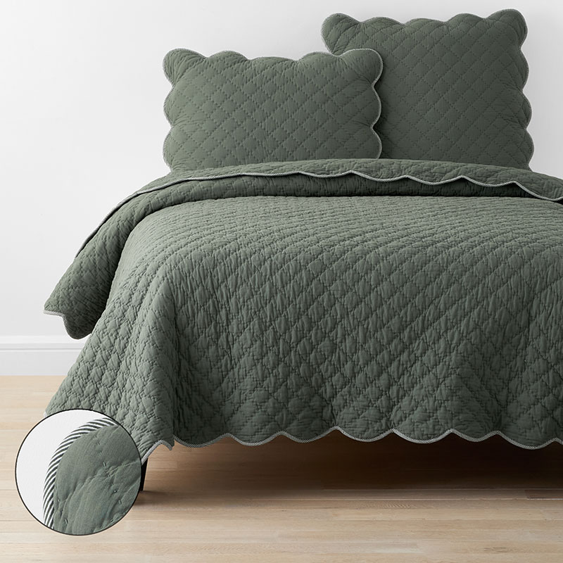 The Company Store Scallop Quilt