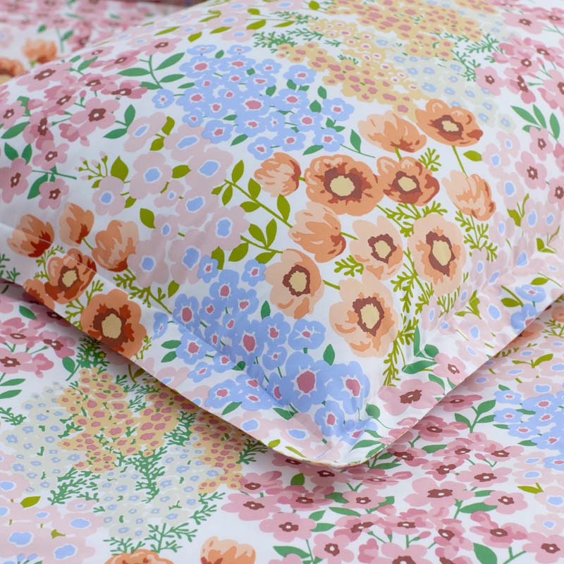 Garden Jubilee Classic Cool Cotton Percale Comforter(Multi)|61900