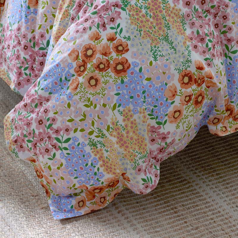 Garden Jubilee Classic Cool Cotton Percale Comforter(Multi)|61900