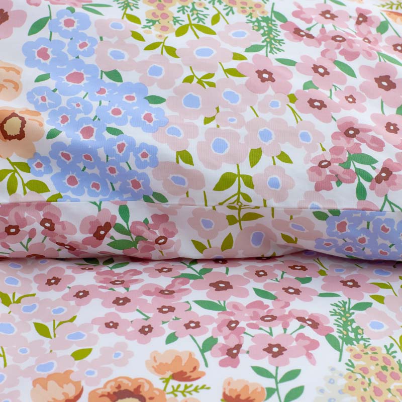 Garden Jubilee Classic Cool Cotton Percale Comforter(Multi)|61900