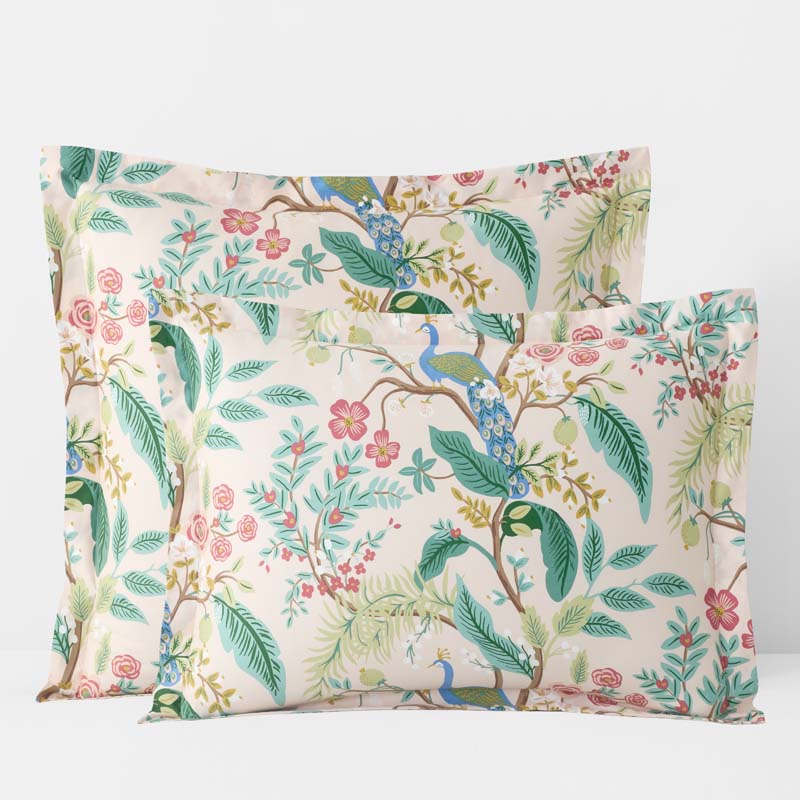 Peacock Classic Smooth Sateen Sham-TheCompanyStore|61669