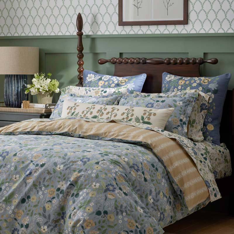 Strawberry Fields Classic Cool Cotton Percale Pillowcase Set|61648