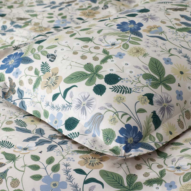 Strawberry Fields Classic Cool Cotton Percale Pillowcase Set|61647