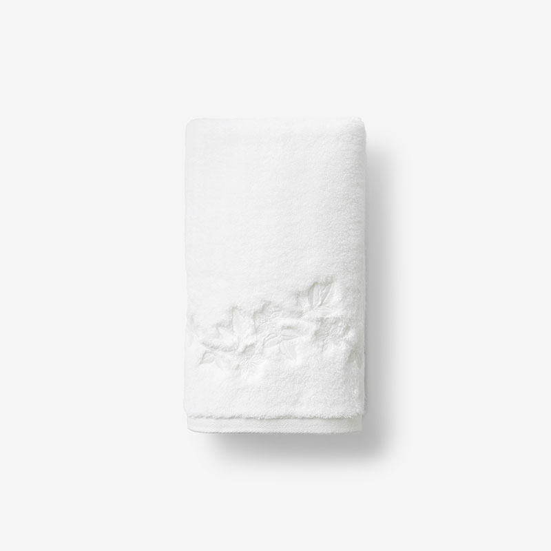 Sterling Supima Cotton Bath Towel - White, Size Hand Towel | The Company Store