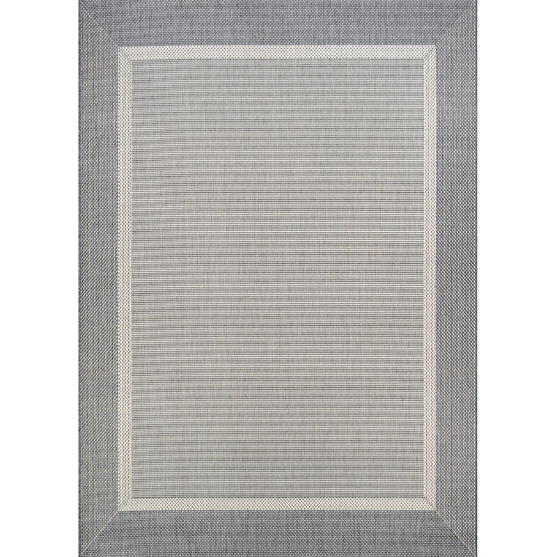 The Company Store Eastam Flatwoven Indoor/outdoor Rug In Gray