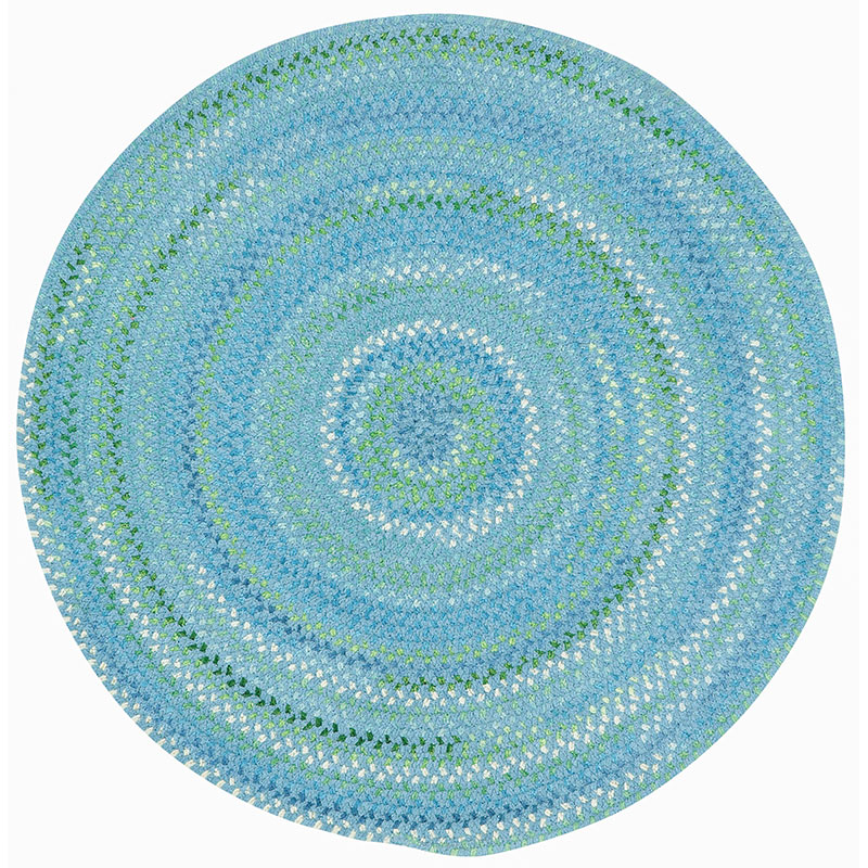 The Company Store Sailor Stripe Reversible Braided Cotton Rug