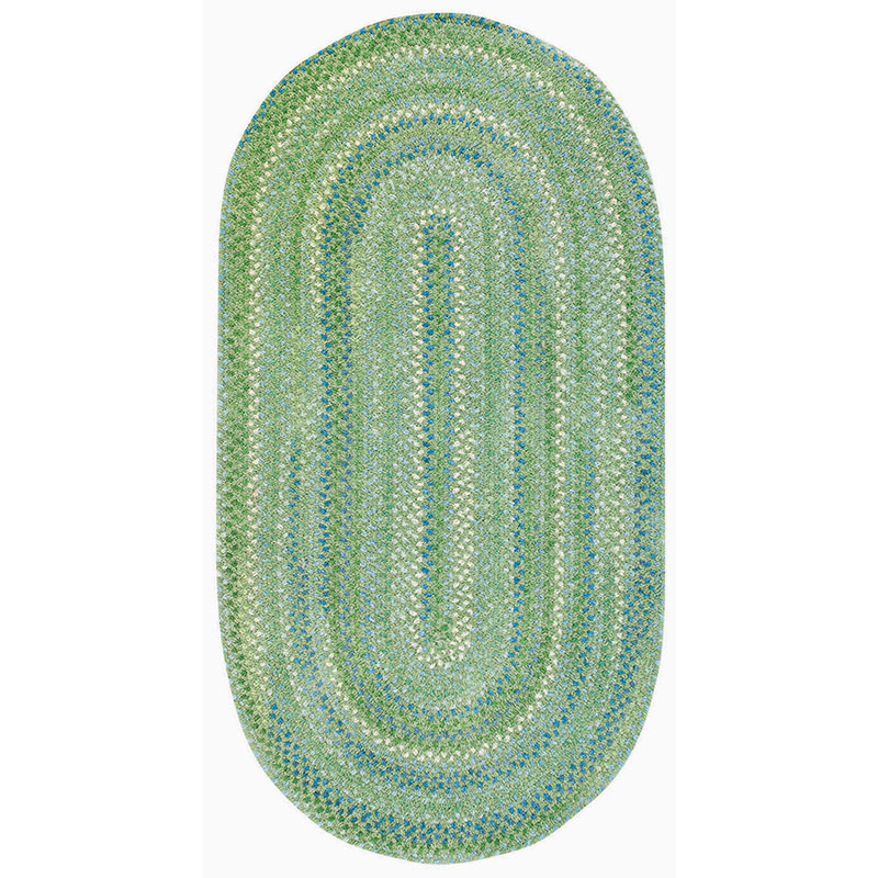 The Company Store Sailor Stripe Reversible Braided Cotton Rug