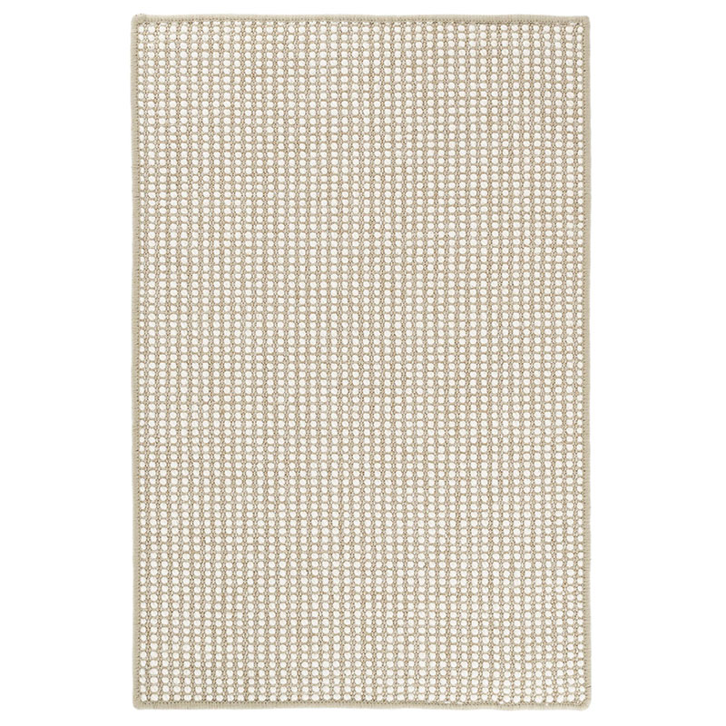 THE COMPANY STORE PIXEL WOVEN SISAL AND WOOL RUG