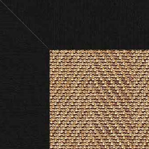 The Company Store Sunbrella Herringbone Bordered Indoor/outdoor Rug In Multi