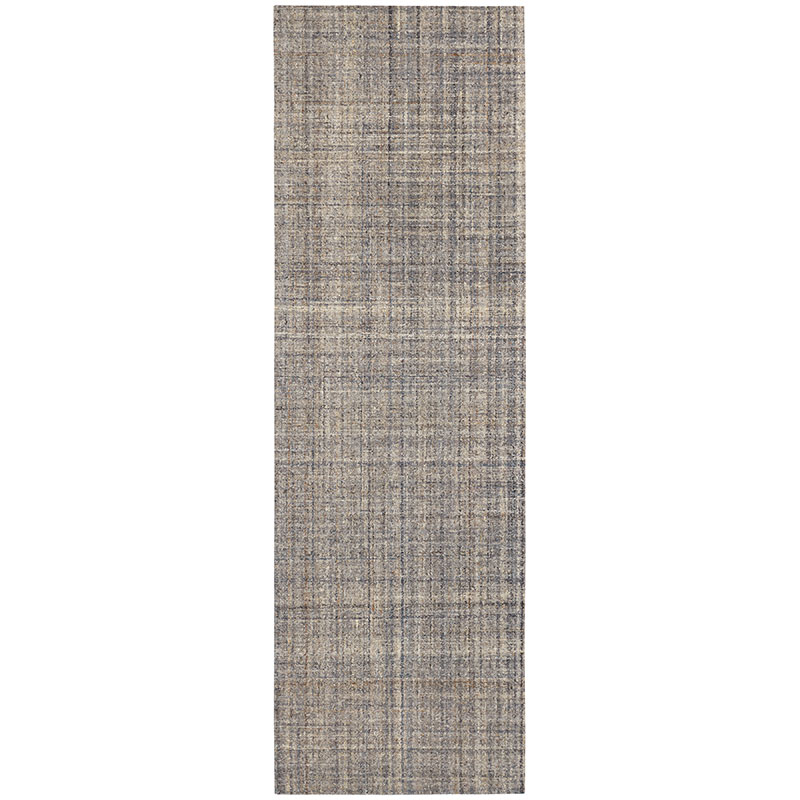 The Company Store Harris Hand Hooked Wool Rug In Blue/brown