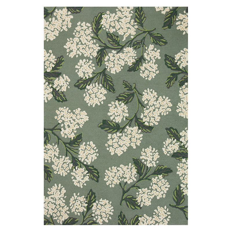 The Company Store Joie Wool Rug In Green