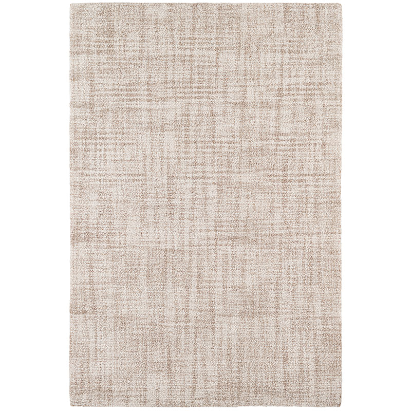 The Company Store Crosshatch Hand Hooked Wool Rug In Ivory