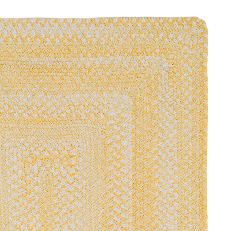 The Company Store Bambini Braided Chenille Rug In Yellow