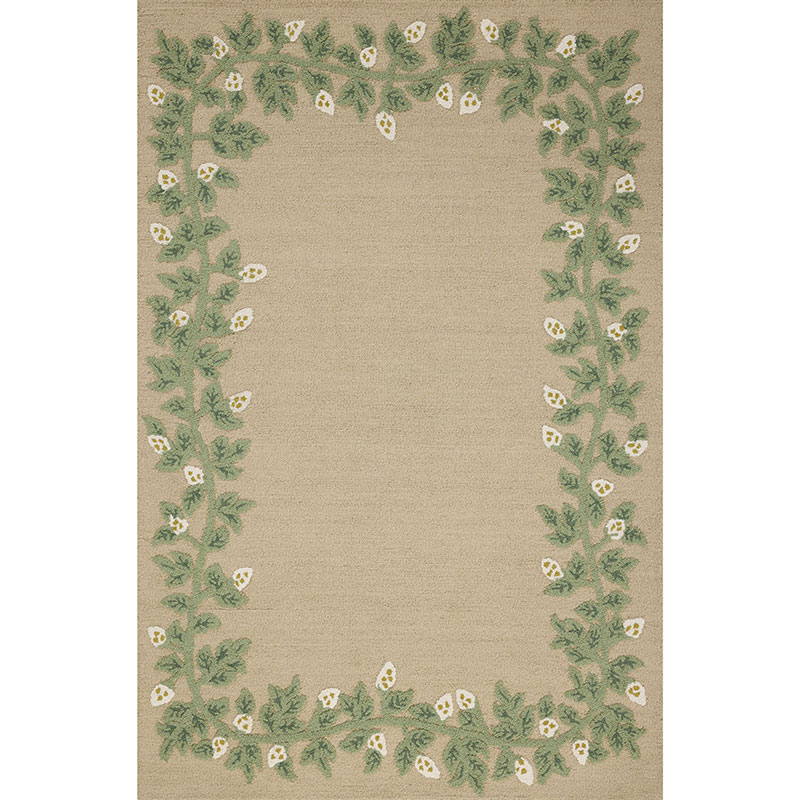 The Company Store Highgrove Wool Rug In White
