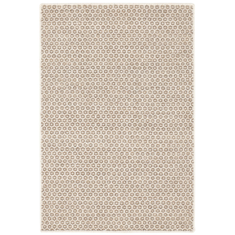 The Company Store Honeycomb Handwoven Wool Rug In Beige