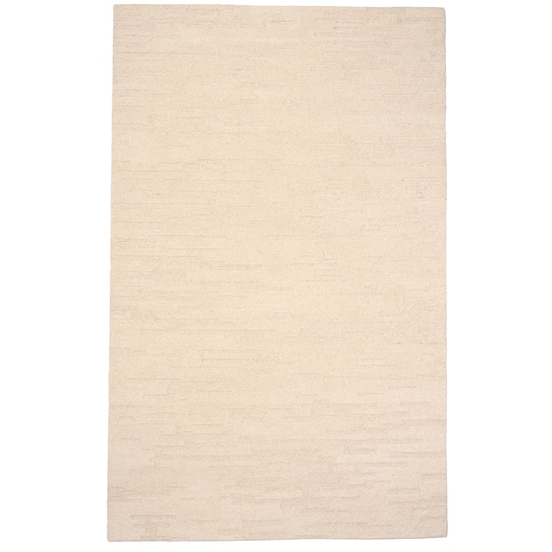 The Company Store Linear Textured Hand Tufted Wool Rug In Beige