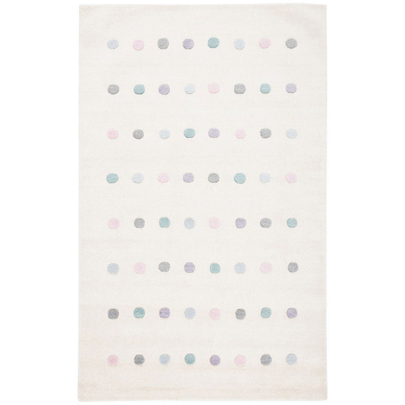 The Company Store Dotted Stripe Hand Tufted Wool Rug