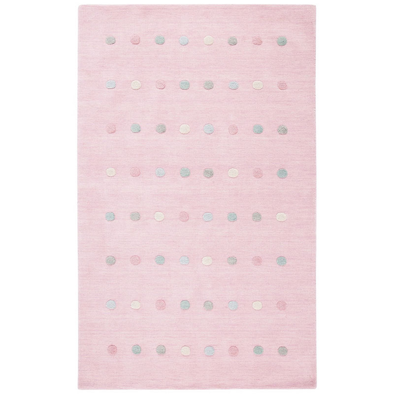 The Company Store Dotted Stripe Hand Tufted Wool Rug