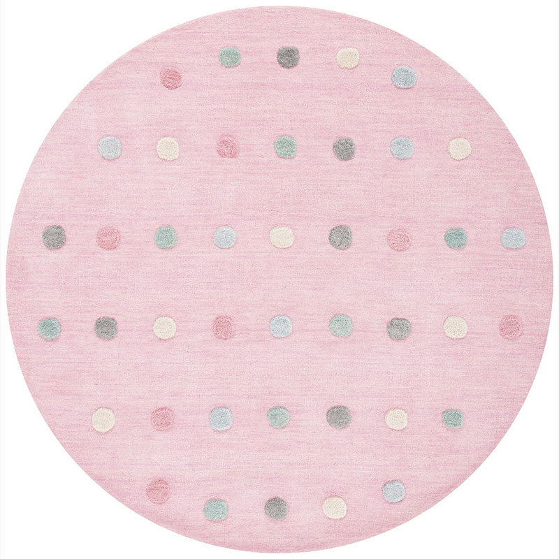 The Company Store Dotted Stripe Hand Tufted Wool Rug